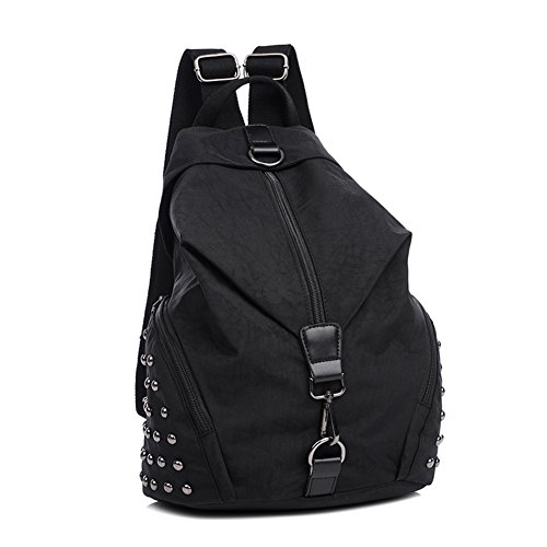 Sac à bandoulière double et sac à dos dames convertible pour voyage et collège