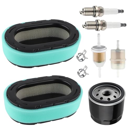 SIMPERAC 7000 Series Maintenance Kit for Kohler 7000 Series 22hp 24hp 25hp 26 hp Engine 32 083 09-S Air Filter 12 050 01-S Oil Filter Tune Up Kit for Cub Cadet Toro XT1 XT2 46 54 Zero Turn Lawn Mower