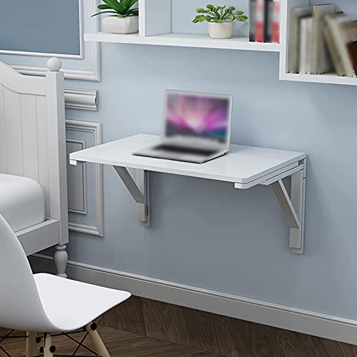 Établi pliant en pin à structure robuste avec plateau blanc minimaliste - 5