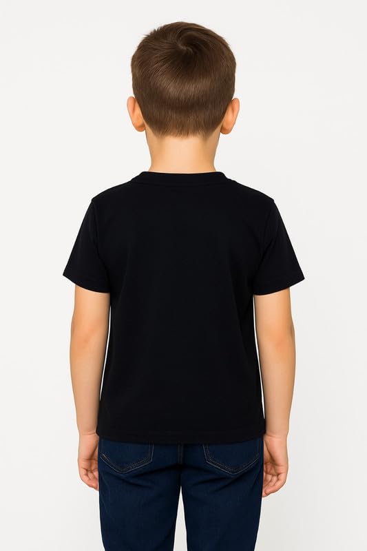 Image of Trendy Printed Cotton Blend Half Sleeve T-Shirt for Boys - Pack of 2