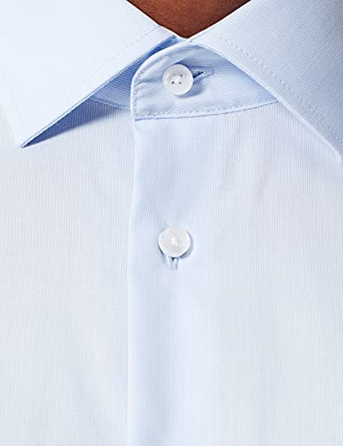 Seidensticker Zakelijk herenhemd - pasvorm shaped fit - lange mouwen - Kent kraag - effen - 100% katoen - Image 4