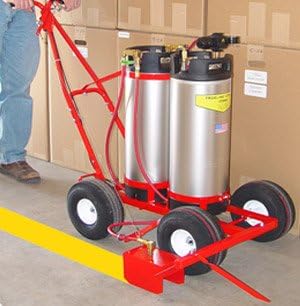 Parking Lot Line Striping Machine Reserve Air Pressure Tank Model