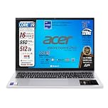 Acer Notebook, pc portatile, Intel Core i9 13900H, DDR5 RAM 16Gb, SSD PCIe NVMe 512 Gb, 16" WUXGA 120Hz FHD+, 4 Usb, Tastiera Retroilluminata, Wi-Fi 6, Display Port, Win 11 - Pronto all'Uso