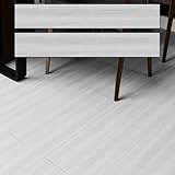 フロアタイル 木目 クッション フロア マットフローリング タイル 貼るだけ 置くだけ フロリングシート 床材 耐久性強【18枚入】賃貸OK 玄関 洗面所 防水 店舗 廊下 DIY 床 リメイク シート 床材（914.4*152.4mm、18枚入り約1畳 木目WD9711）