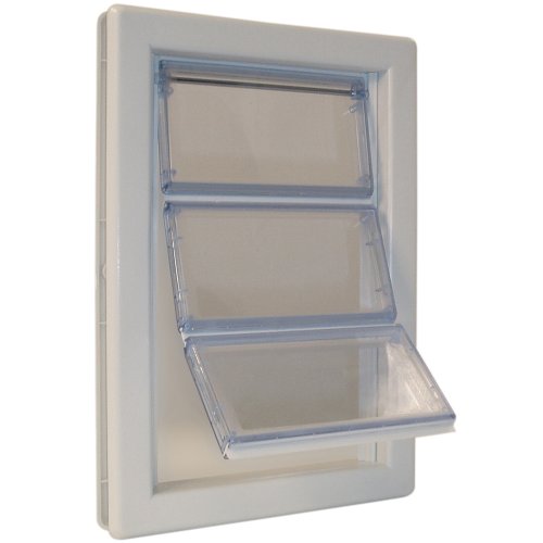 Good Pet Multi-Flex Pet Door, Medium, 6.38″ x 11.25″ Flap Dimension Good Pet Multi-Flex Pet Door, Medium, 6.38″ x 11.25″ Flap Dimension