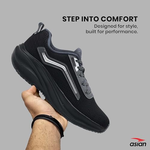 Image of ASIAN Raftaar-16 Men's Sports Shoes | Lightweight Sneakers with Comfortable Sole | Boys Strong Grip Shoes with Stylish Look for Walking, Running & Gym