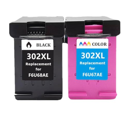 Cartouche d'encre 302 XL pack de 2 pour imprimante Officejet 3630 et DeskJet 2130