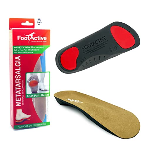 Semelles orthopédiques métatarsalgie FootActive à soutien biomécanique
