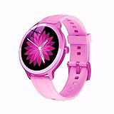jevesen Smart Watch for Women Men, Fitness Tracker with Calls, Heart Rate, Sleep & Sports Modes, Waterproof Watch for Android iPhone(Dark Pink)