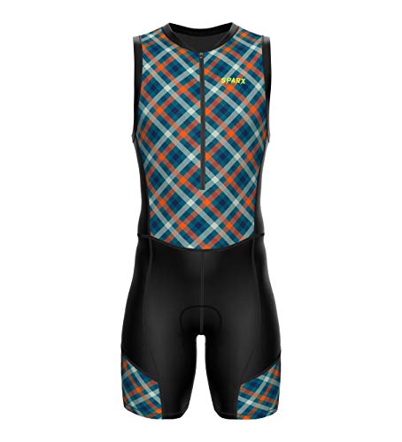 image for Sparx Sports Sparx Men`s Triathlon Suit Trisuit Race Skinsuit Cycling 