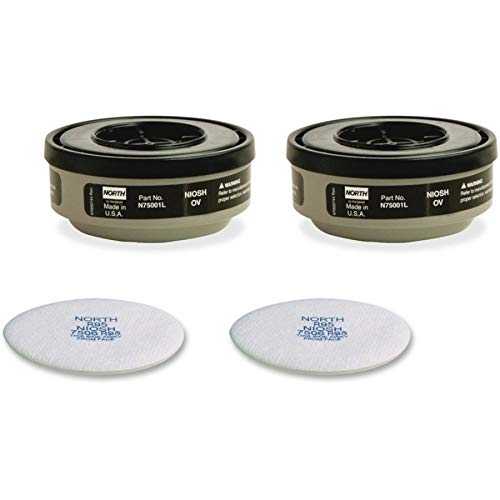 Honeywell OV/R95 Cartridge/Filter Replacement Kit for Honeywell Convenience Pack Respirators, 2-Pack (RST-64029)