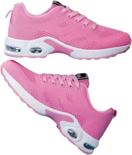 Orthopedic Walking Shoes for Women, Air Cushion Elastic Soft Sole, Wide & Bulky Sneakers, Plantar Fasciitis Shoe for Your Feet