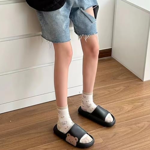 Bear Slippers Cartoon Slippers Girls Anime Animal Lover Slippers Sandal Soft Bath Beach Indoor Sandals3