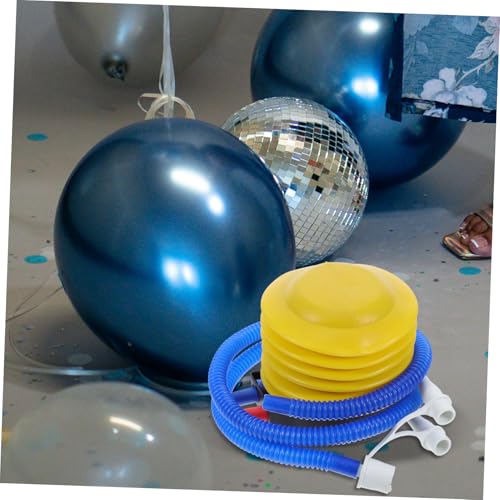 BESPORTBLE 2pcs Pump Inflator for Balloons and Inflatables Operated Bellows Pump Plastic Portable Air Pump for Yoga Ball4