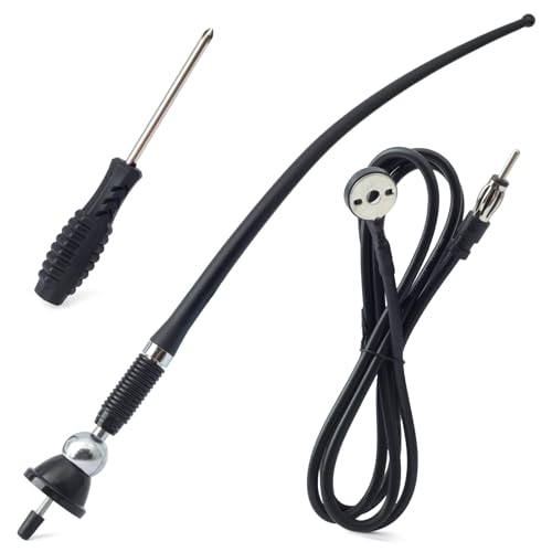 Antenne radio RMA60 en caoutchouc pour tracteur John Deere et Kubota