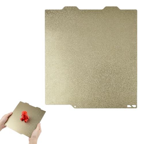Image of Serplex Double Sided PEI Spring Steel Build Plate for LAB A1 Mini 3D Printer, Flexible Heated Bed Sheet with High Temperature Resistant Coating for PLA PETG ABS ASA Filament, Easy Release, 184x184 mm