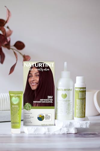 Image of Naturtint 3NV Radiant Red Permanent Hair Color (Pack of 1), Ammonia Free, Vegan, Cruelty Free, up to 100% Gray Coverage, Long Lasting Results (Packaging may vary)