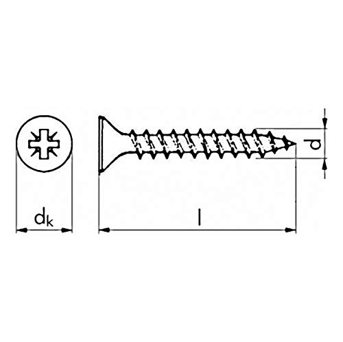 Rpi shop - Drywall Screw(D 3.5mm) 3 Size 6 X (19mm, 25mm, 32mm) Each 100 Pcs, With 300 pcs Wall Plug, Total : 600 Pcs 4