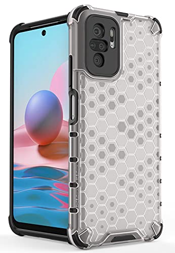 Image of Glasgow Back Case Cover Designed for Mi Redmi Note 10s - Transparent