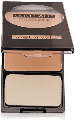 Wnw Coverall 822b Pwder F Size .26oz Wet N Wild Coverall Pressed Powder Fair/Light 822b