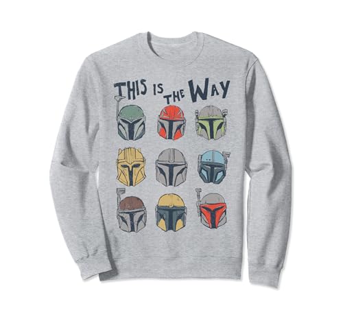Sweatshirt Star Wars The Mandalorian This Is The Way pour fan de science-fiction