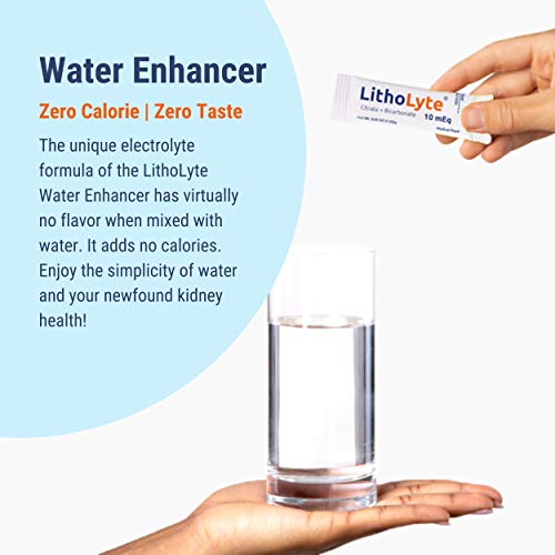 Kidney Health | Water Enhancer | Litholyte® 10 Meq, Developed By Urologists, 2 Pack (120 Sticks) #TOP3