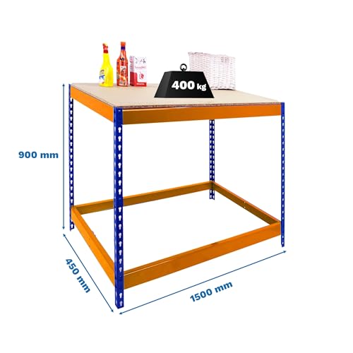 Table de travail solide pour manipuler des objets lourds sans basculer