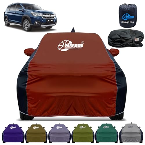 Image of Car Cover for Maruti Xl6 All-Weather & Scratch Protection with Mirror & Antenna Pockets | Washable Fabric | Custom Fit | Premium Multicolor | We Send Any One Color from Showing Image