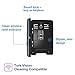 Tork Xpress Multifold Hand Towel Dispenser Black H2, One-at-a-Time Dispensing, Elevation Range, 553028