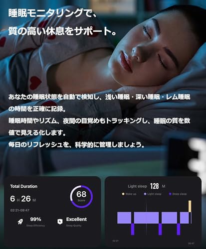 スマートリング メンズ レディーズ スマート Bluetooth指輪 健康指輪 着信通知/SNSリマインダー 体調管理 温度/H-R/SP-O2飽和度/睡眠検測 活動量計 消費カロリー 歩数計 遠隔撮影 防水 ワイヤレス充電ケース付き IOS/Android