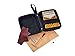 Ortega Guitars Wood 17 Key Kalimba-C Major-Front Soundhole-Lizard Laser Inlay-w/Bag, Tuning Hammer, Polish Cloth, Case, Solid Golden Phoebe (OKB3)