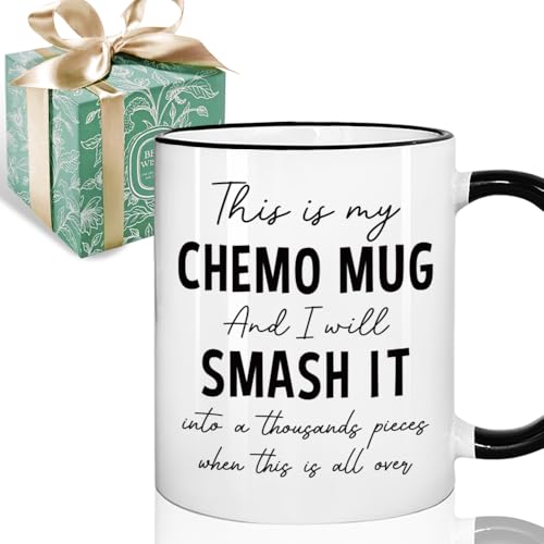 Puouoonyi Chemo Survivor Mug 11oz Gift for Cancer Patients