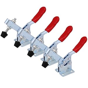 Walfront GH-201-B Horizontale Schnellspannklemme 4er-Set