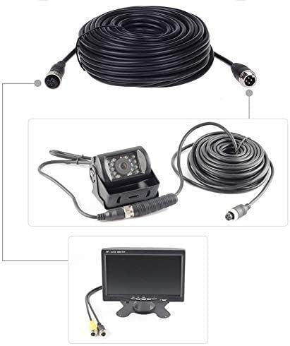 4-Pin Aviation Car Video Extension Cable For Rear View Camera Truck Trailer Bus - View #10