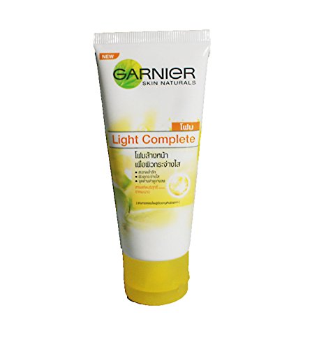 garnier light complete facial foam pure lemon