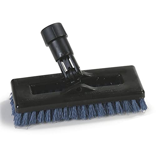 Sparta Swivel Scrub, Heavy Duty Scrubber with Dupont Tynex Bristle, Cleaning Essentials for Commercial and Home Use, 8", Blue, 1 Count