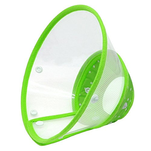 Buy Green, S Medical Dog Collar E Collar Anti Bite Wound Pet Cat