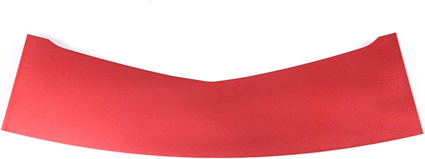 Sekhyna Engine Bay Panel Cover Trim Compatible with Corvette C7 Stingray 2014-2019 Aluminum Alloy 1PCS Engine Compartment Air Inlet Panel Cover Trim Accessories (Red)