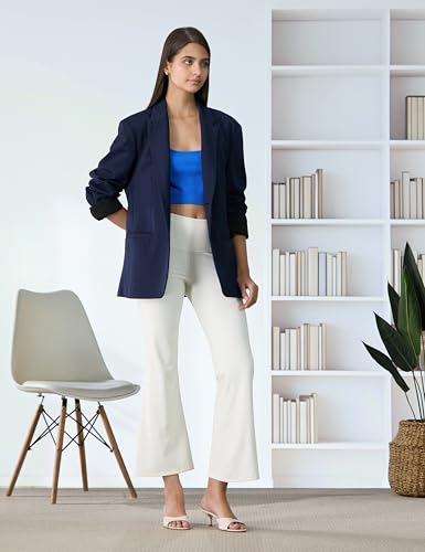 Image of BlissClub Ultimate Flare Pants Lite Regular for Women Upto 5'4 ft