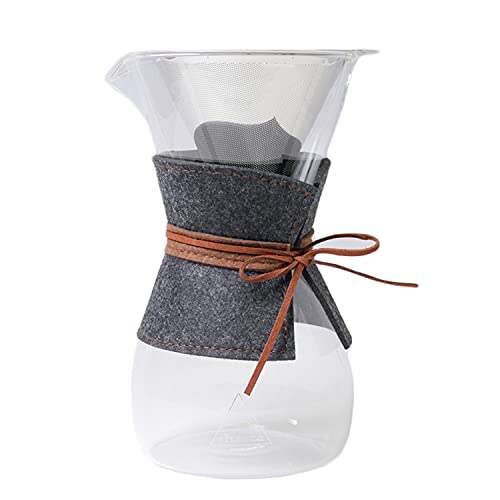shasta シャスタ コーヒーカラフェ ドリッパーセット 耐熱ガラス フェルトネック付き ガラスカラフェ