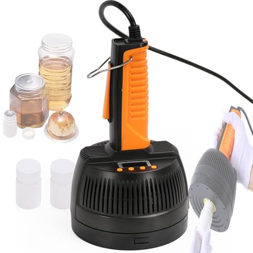Sellador de inducción electromagnético para botellas de papel de aluminio y plástico, 20-130 mm, rápida disipación del calor, ideal para embalaje de alimentos y bebidas