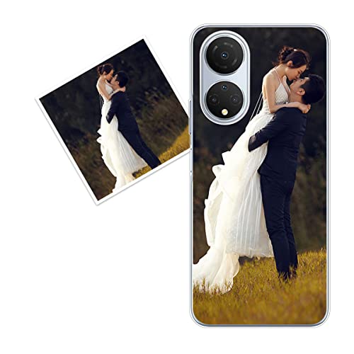 Custodia Personalizzata Per Honor Magic 7 Pro: Cover Con Foto, Testo O Logo, Bordo TPU E Retro In Vetro Temperato - 2