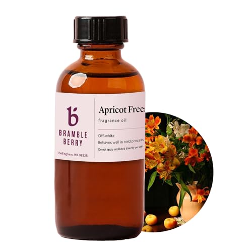 Image of Bramble Berry Apricot Freesia Sweet Fruit & Floral Scent for Soap Making, Candles, Lotion, Bath Bombs & Perfume | Skin Safe, Vegan, Paraben & Phthalate Free, DIY Craft Essential