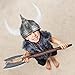 Abaodam 4pcs Viking Helmet With Horn Medieval Hat For Halloween Cosplay Parties Decorative medieval Berserker Soldier Costume Hat Helmet Fancy Dress
