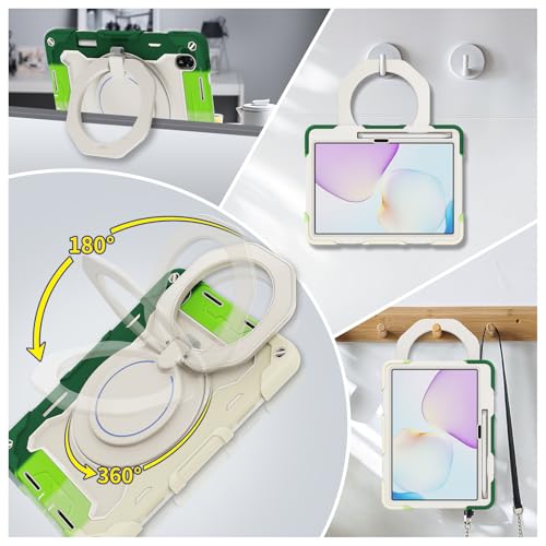 Funda Huawei MatePad 11.5 2025 anticaídas con soporte de asa para evitar accidentes 7