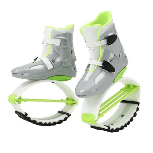 JCWGLY Jumps Botas Zapatos Zapatillas De Salto para Adultos Y Jóvenes, Ideales para Gimnasio En Casa, Zapatillas De Rebote Tipo Canguro para Hombres Y Mujeres, Cómodas Y Antideslizantes(S)