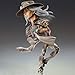 LUNK Gyro Zeppeli Action Figures JJBA Anime Figures Statue with Interchangeable Accessories Movable Joints Jotaro Super Action Figurine Collectible 6.3IN