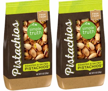 Generic Pack Of 2 Roasted & Salted Pistachios 8 oz