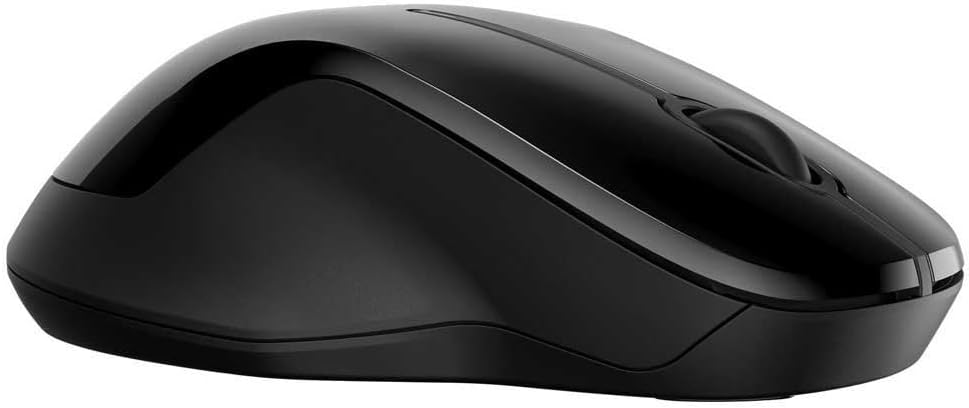 250 Wireless Mouse, Dual Mode (2.4 GHz USB Dongle + Bluetooth 5.0), Up to 1600 DPI, 12-Month Battery, Up to 10M Connection, 2-Year Warranty, Multi Surface Tracking, Portable, Black - 6V2J7AA