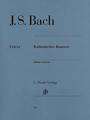 Italienisches Konzert F-Dur Bwv 971. Klavier